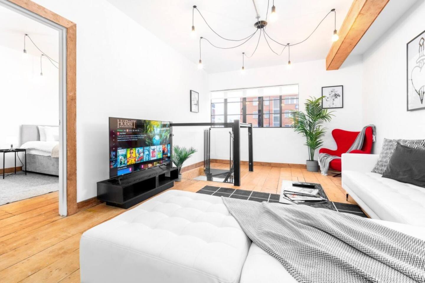 Loft Style Apartment - Near City Centre - Smart Tv- Wifi - Parking - Top Rated - 3Nt Birmingham Kültér fotó
