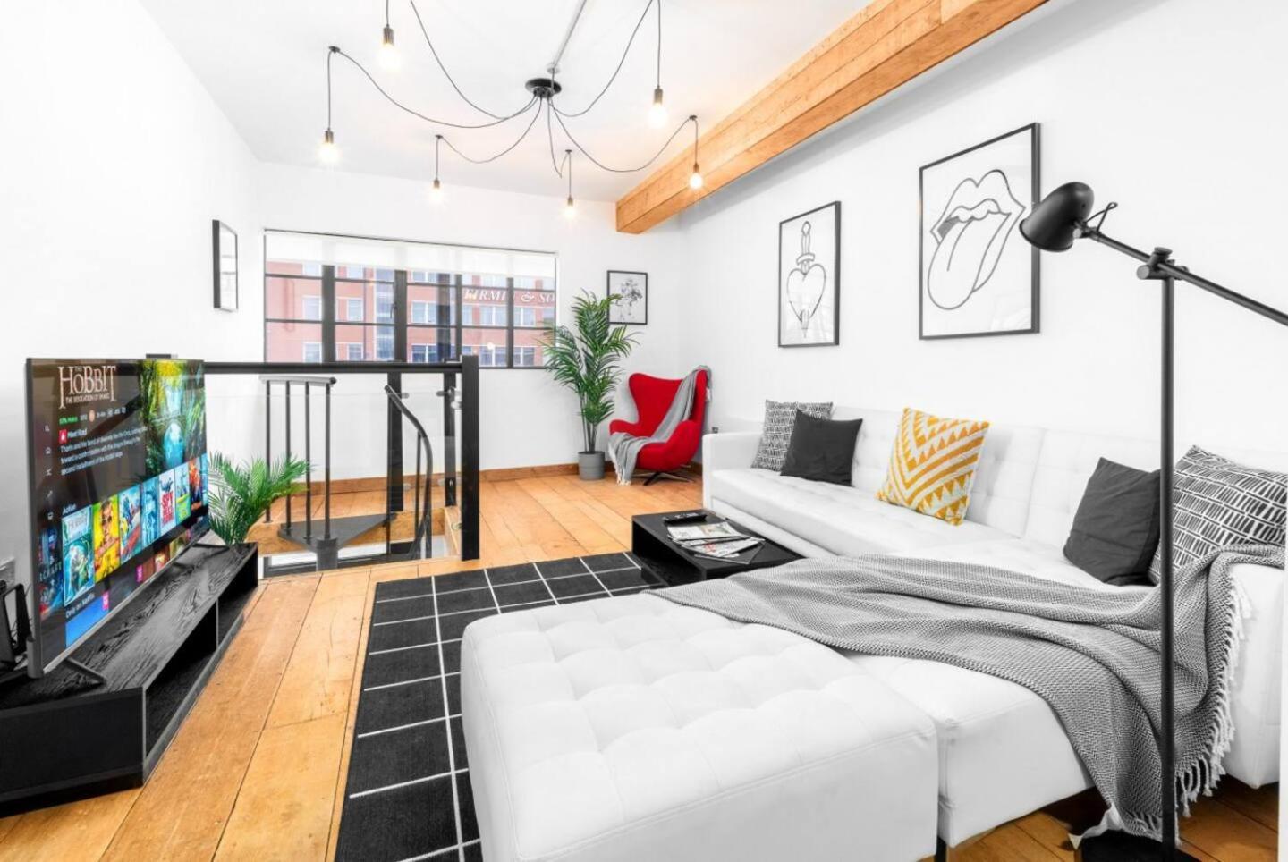 Loft Style Apartment - Near City Centre - Smart Tv- Wifi - Parking - Top Rated - 3Nt Birmingham Kültér fotó